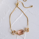 Primrose Peach Bracelet - Wander + Lust Jewelry