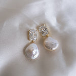 Sofia Pearl Drop Earrings - Wander + Lust Jewelry