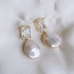 Sofia Pearl Drop Earrings - Wander + Lust Jewelry