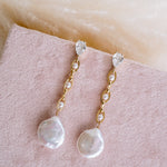 Hannah Pearl Drop Earrings - Wander + Lust Jewelry