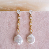 Hannah Pearl Drop Earrings - Wander + Lust Jewelry