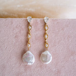Hannah Pearl Drop Earrings - Wander + Lust Jewelry