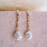 Hannah Pearl Drop Earrings - Wander + Lust Jewelry