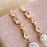 Isabelle Pearl Drop Earrings - Wander + Lust Jewelry
