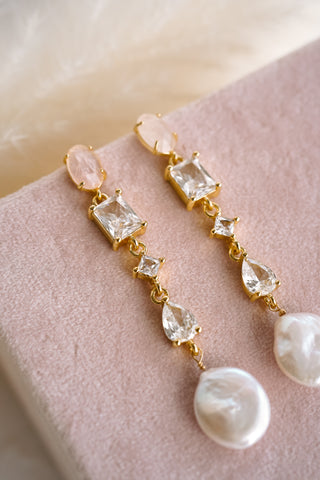 Isabelle Pearl Drop Earrings