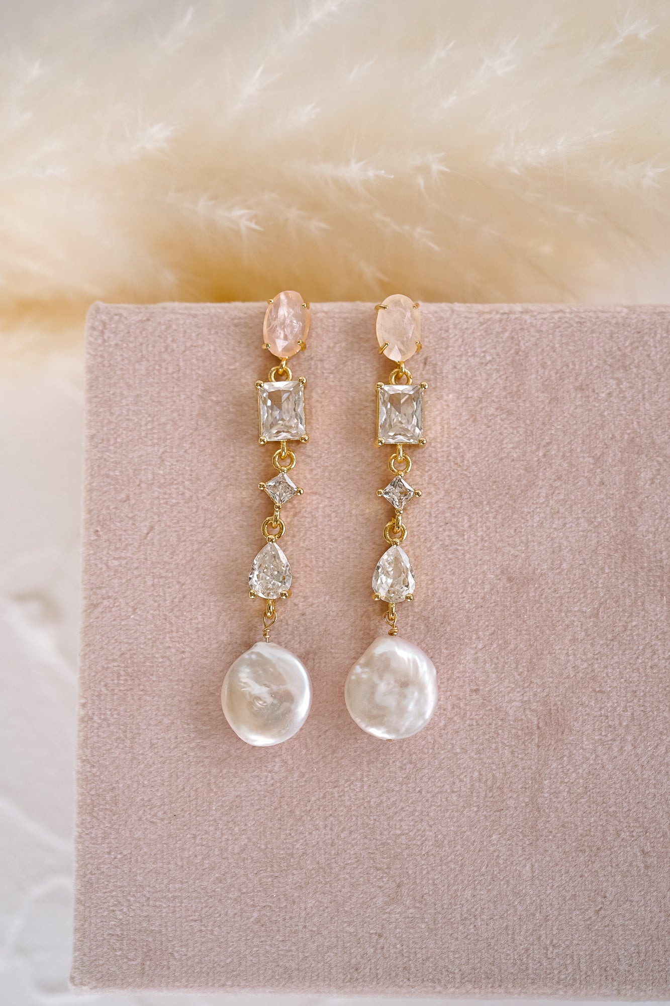 Isabelle Pearl Drop Earrings - Wander + Lust Jewelry