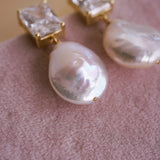 Sofia Pearl Drop Earrings - Wander + Lust Jewelry
