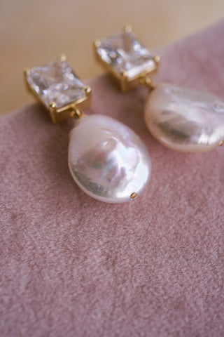 Sofia Pearl Drop Earrings