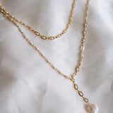 Hannah Pearl Layered Necklace - Wander + Lust Jewelry