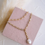 Hannah Pearl Layered Necklace - Wander + Lust Jewelry