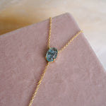 Something Blue Lariat Necklace - Wander + Lust Jewelry