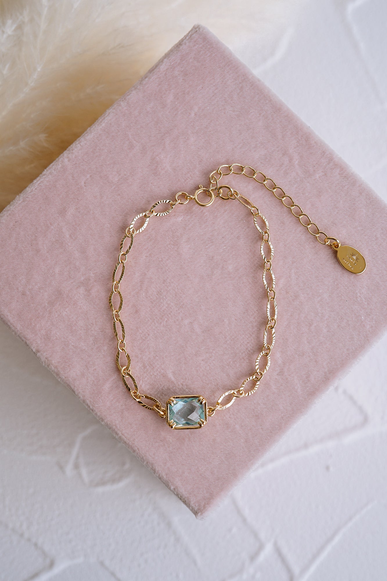 Liliana Blue Bridal Bracelet