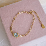 Liliana Blue Bridal Bracelet - Wander + Lust Jewelry