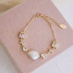 Isabelle Pearl Bridal Bracelet - Wander + Lust Jewelry