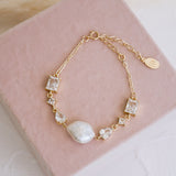 Isabelle Pearl Bridal Bracelet - Wander + Lust Jewelry