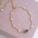 Something Blue Pearl Bracelet - Wander + Lust Jewelry