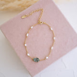 Something Blue Pearl Bracelet - Wander + Lust Jewelry
