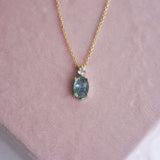 Ever After Blue Bridal Necklace - Wander + Lust Jewelry