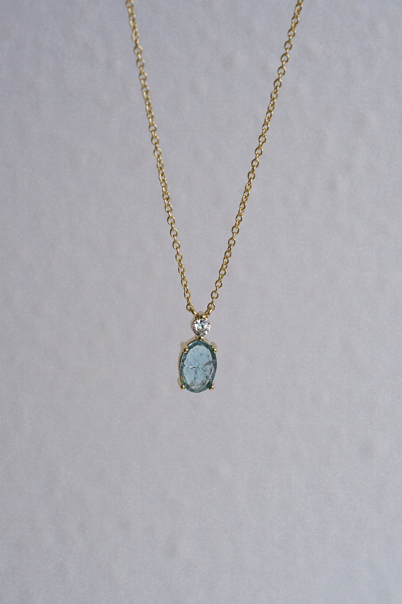 Ever After Blue Bridal Necklace - Wander + Lust Jewelry
