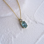Ever After Blue Bridal Necklace - Wander + Lust Jewelry