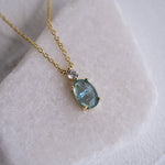 Ever After Blue Bridal Necklace - Wander + Lust Jewelry