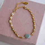 Ever After Blue Pearl Bracelet - Wander + Lust Jewelry