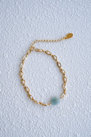 Ever After Blue Pearl Bracelet