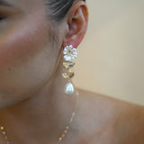 Bloom Pearl Drop Earrings - Wander + Lust Jewelry