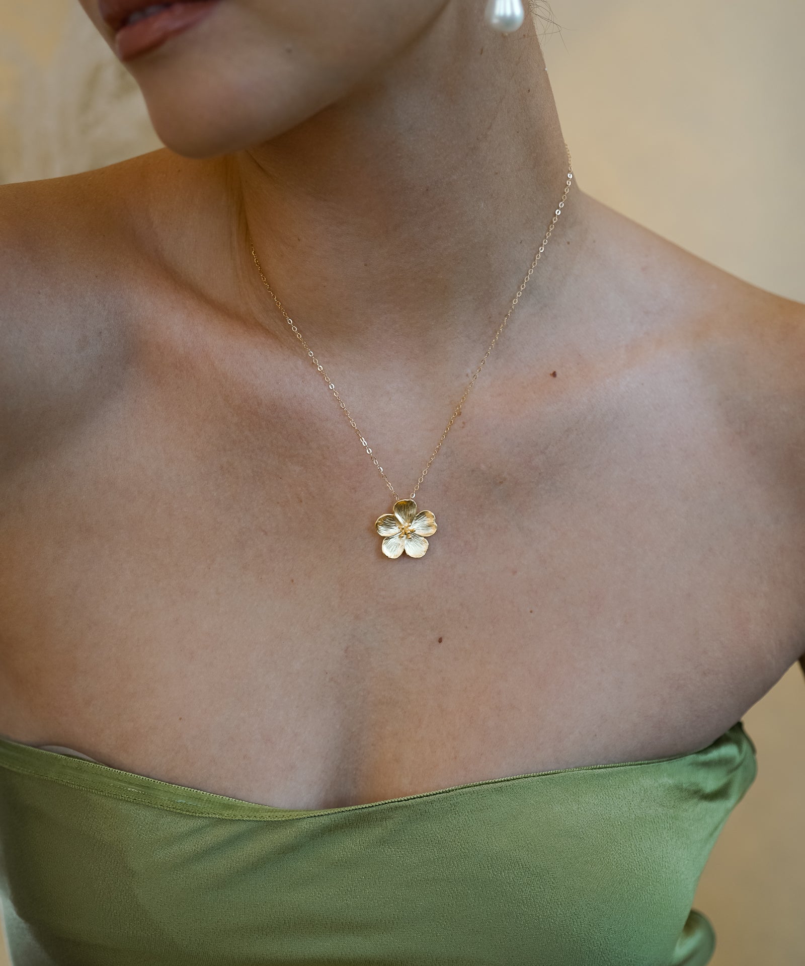 Bloom Gold Necklace - Wander + Lust Jewelry