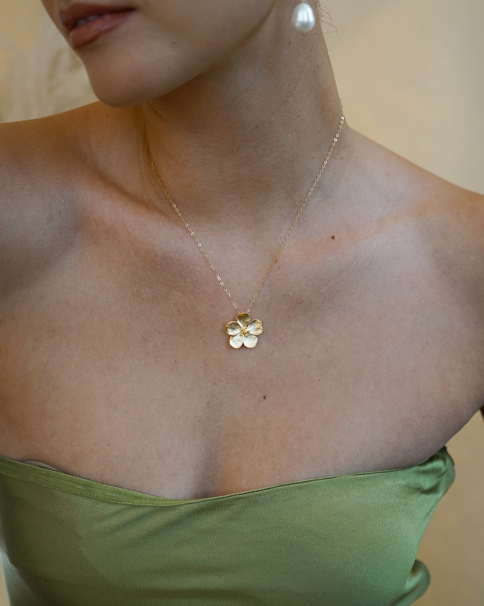 Bloom Gold Necklace - Wander + Lust Jewelry