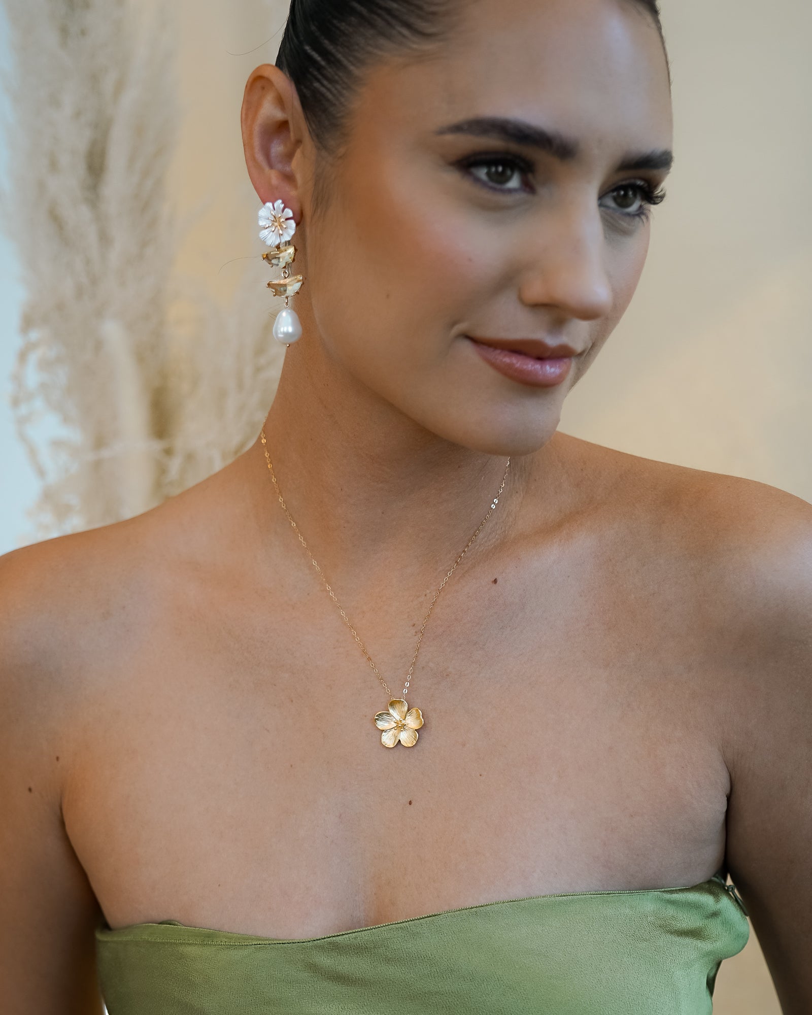 Bloom Gold Necklace - Wander + Lust Jewelry
