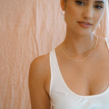 Ariana Gold Layered Necklace - Wander + Lust Jewelry