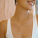Ariana Gold Layered Necklace - Wander + Lust Jewelry