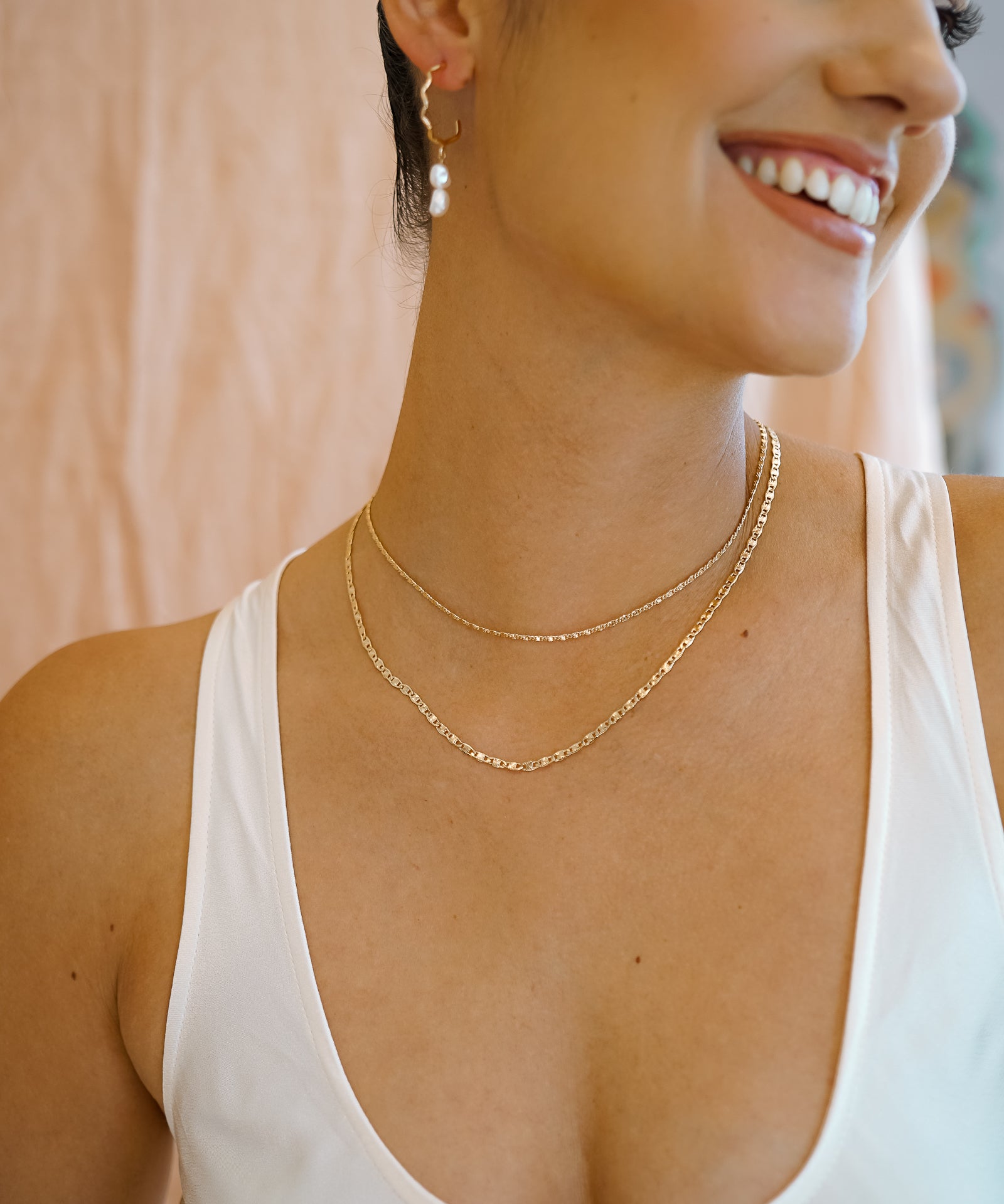Ariana Gold Layered Necklace - Wander + Lust Jewelry