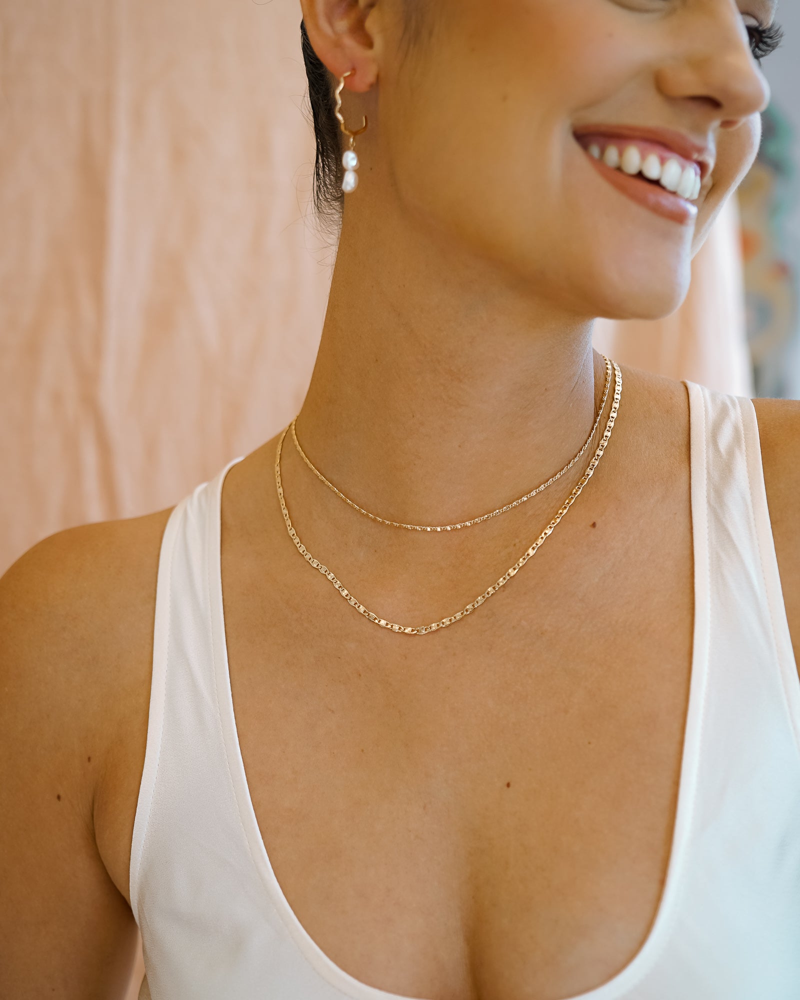 Ariana Gold Layered Necklace - Wander + Lust Jewelry