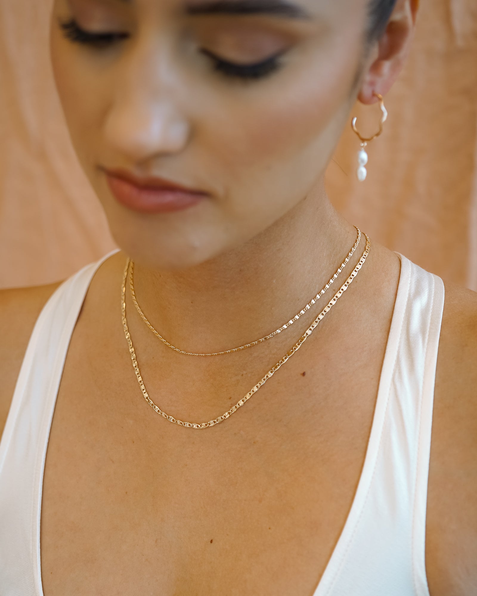 Ariana Gold Layered Necklace - Wander + Lust Jewelry
