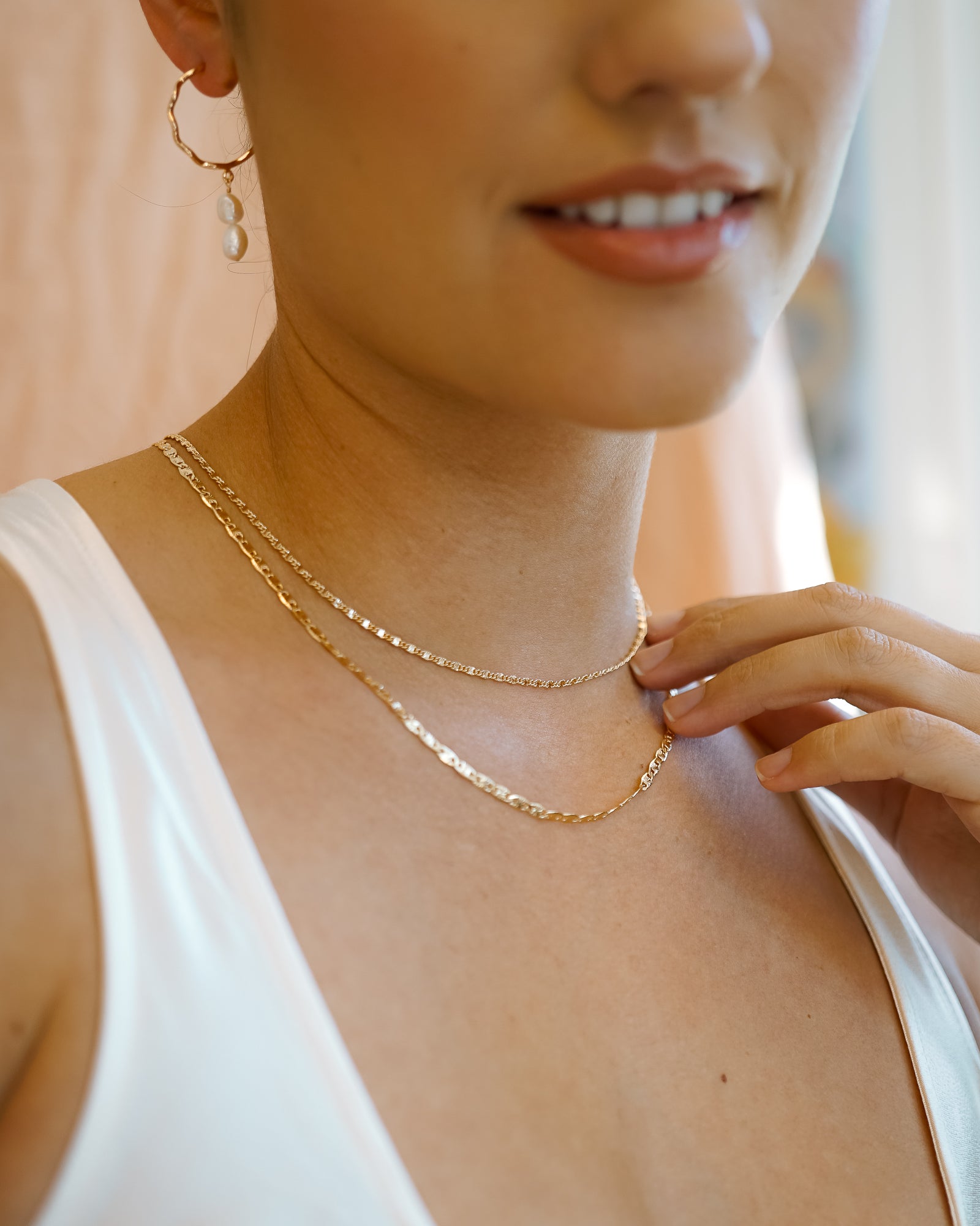 Ariana Gold Layered Necklace - Wander + Lust Jewelry