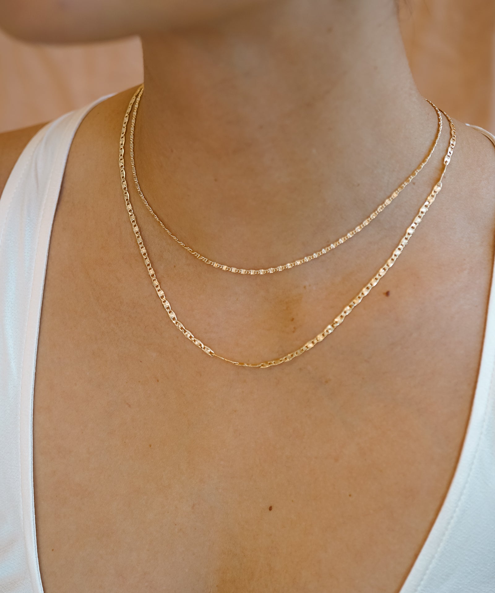 Ariana Gold Layered Necklace - Wander + Lust Jewelry