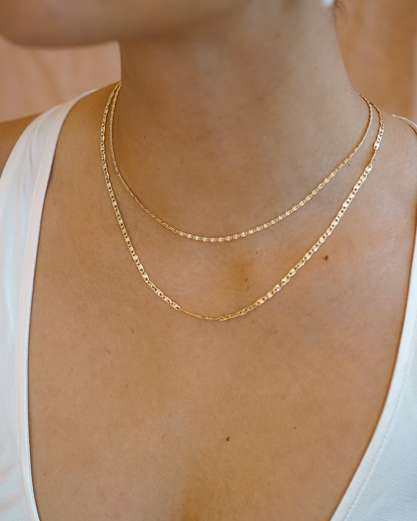 Ariana Gold Layered Necklace - Wander + Lust Jewelry