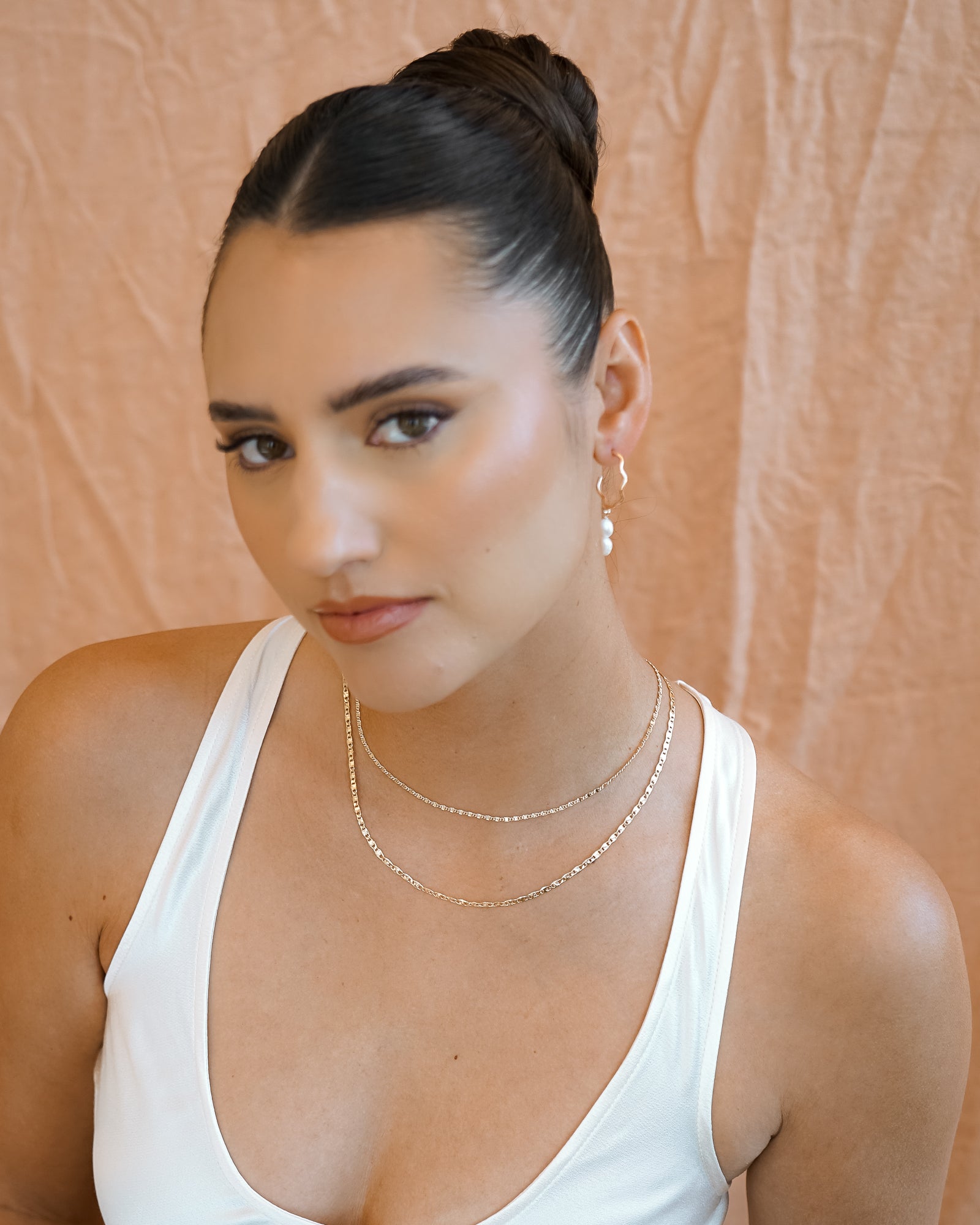Ariana Gold Layered Necklace - Wander + Lust Jewelry