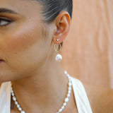 Emerson Pearl Ear Jacket Drops - Wander + Lust Jewelry