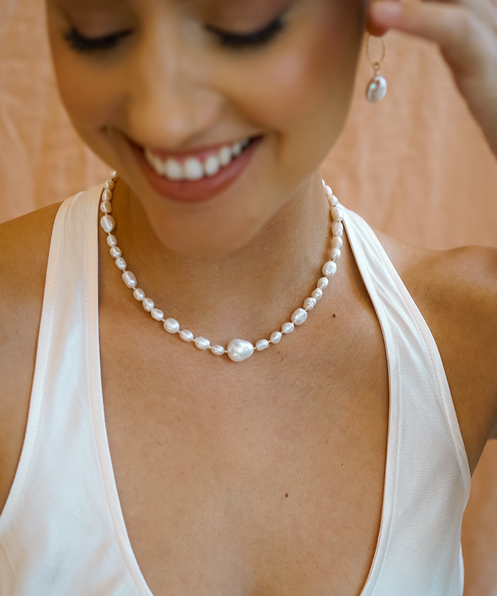 Emerson Pearl Choker - Wander + Lust Jewelry