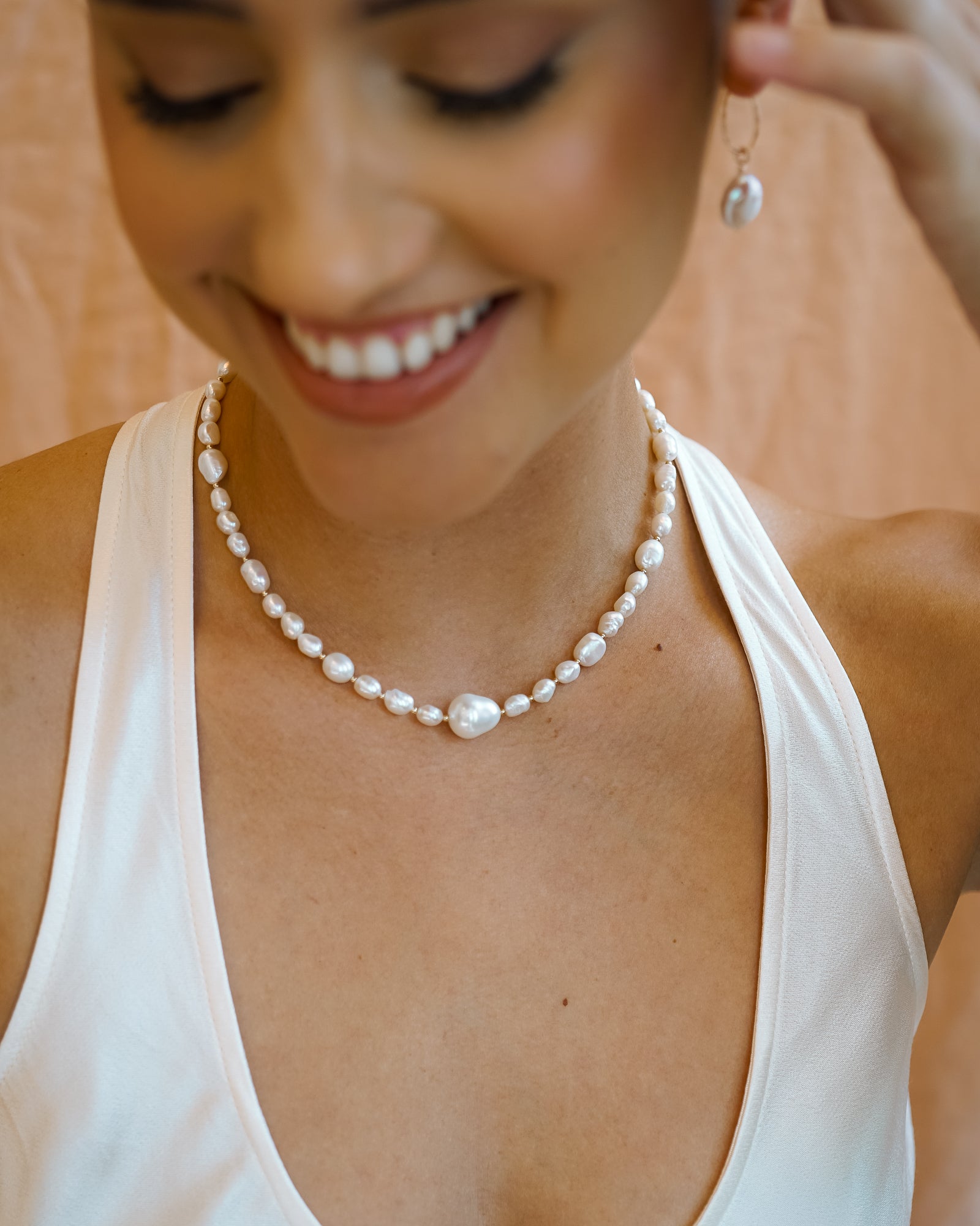 Emerson Pearl Choker - Wander + Lust Jewelry