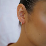 Rae Geometric Huggies - Wander + Lust Jewelry