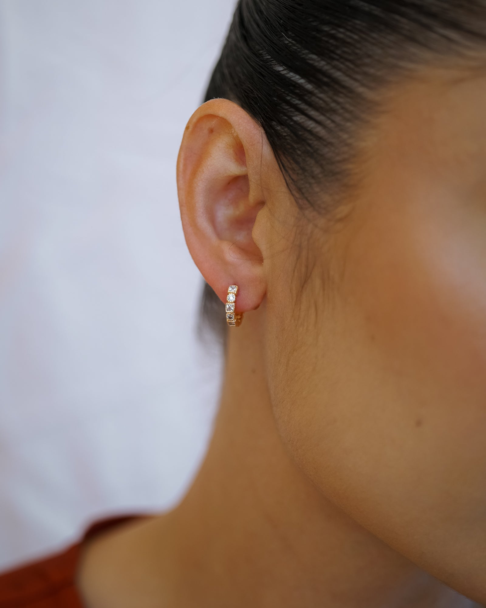 Rae Geometric Huggies - Wander + Lust Jewelry