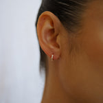 Ava Tiny Hoops - Wander + Lust Jewelry