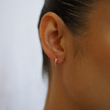 Ava Tiny Hoops - Wander + Lust Jewelry