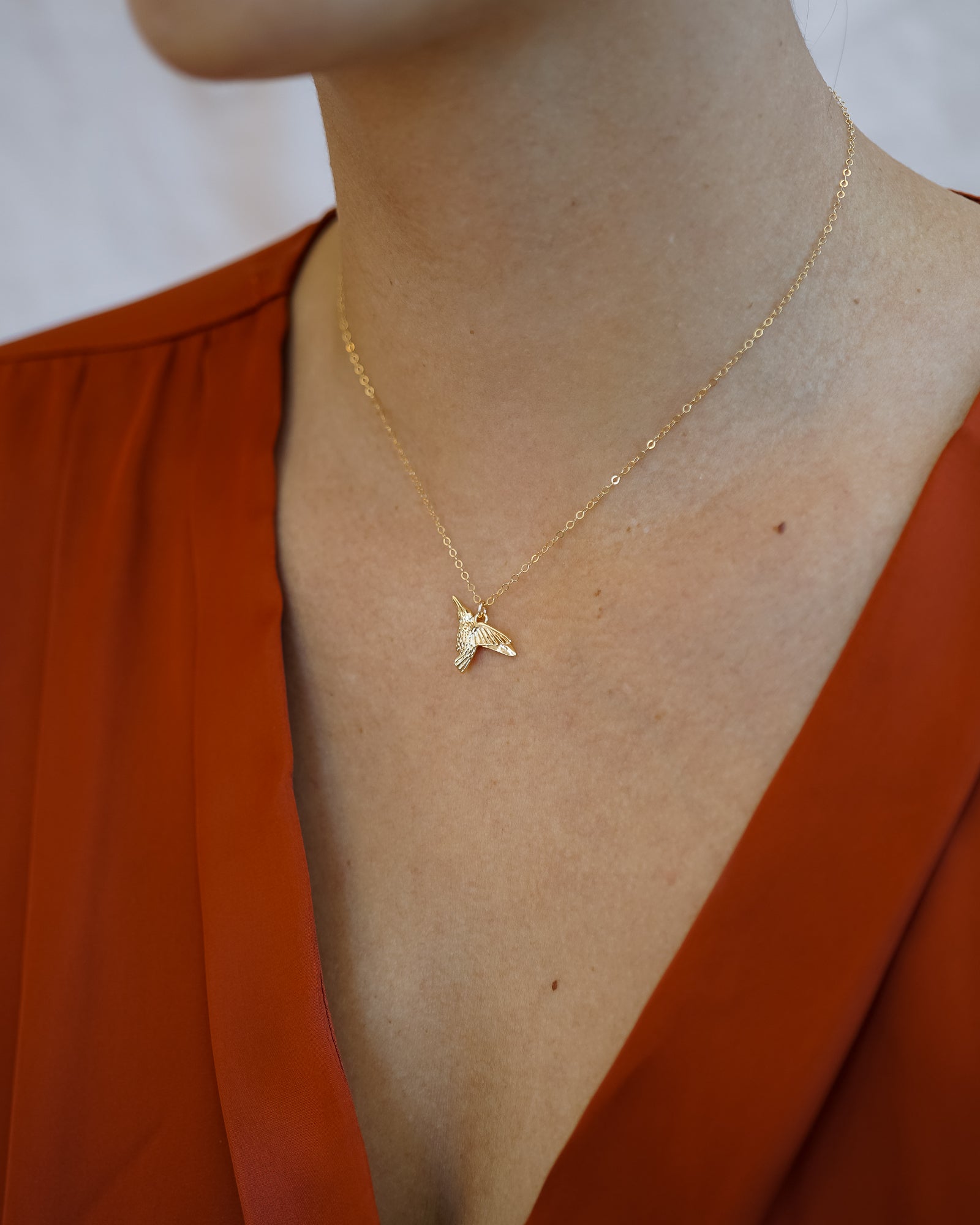 Hummingbird Luck Necklace - Wander + Lust Jewelry