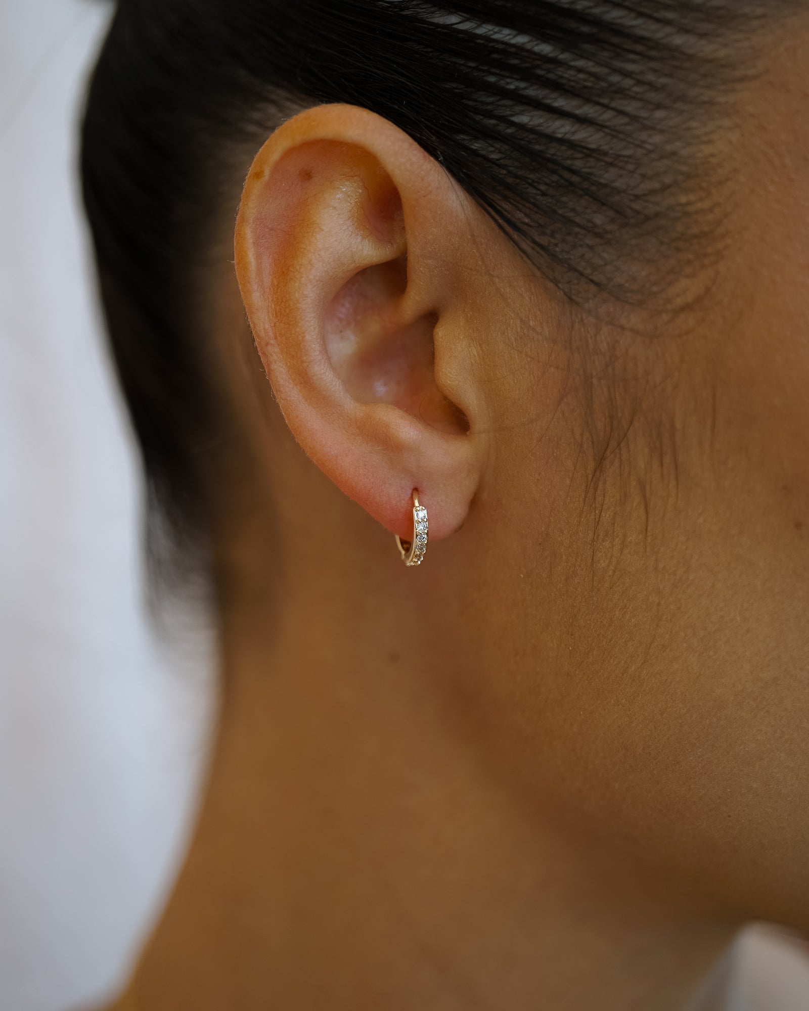 Ava Tiny Hoops - Wander + Lust Jewelry
