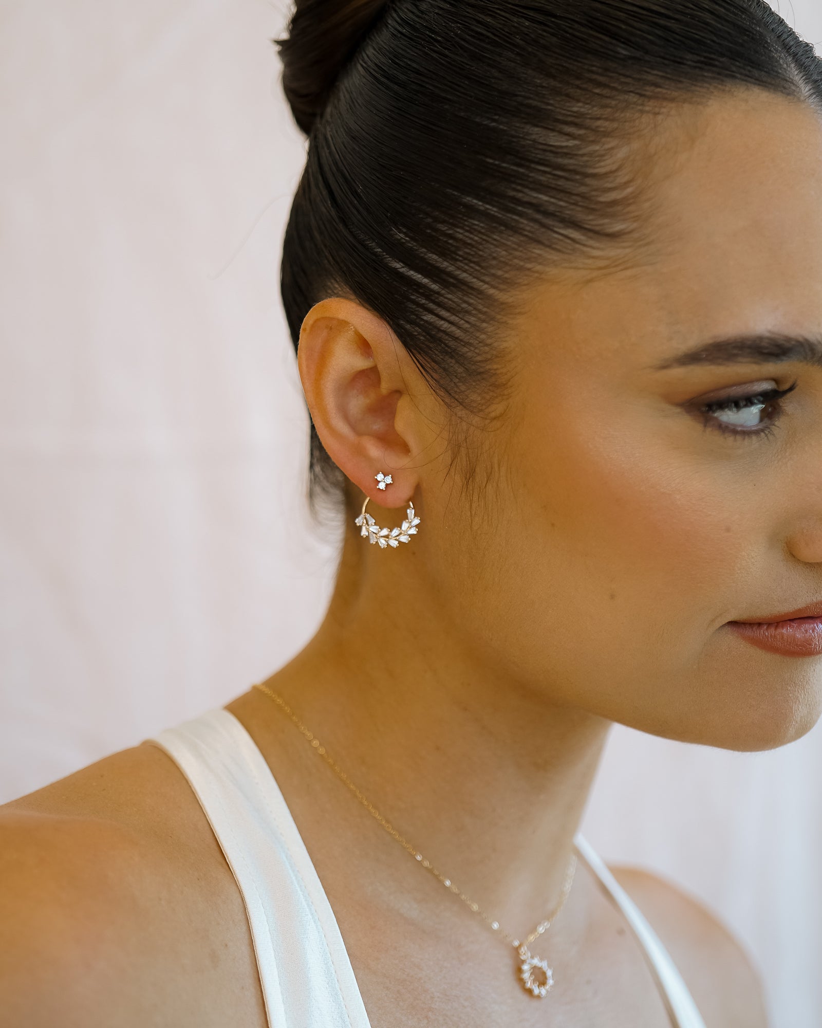 Adeline Wreath Ear Jackets - Wander + Lust Jewelry